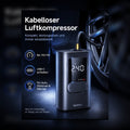 Baseus Kabelloser Luftkompressor – LCD Reifenpumpe für Auto, Motorrad, Fahrrad & Bälle